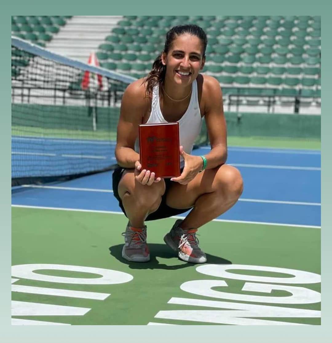 Tenis femenino: LOURDES CARLÉ ES CAMPEONA EN REPÚBLICA DOMINICANA