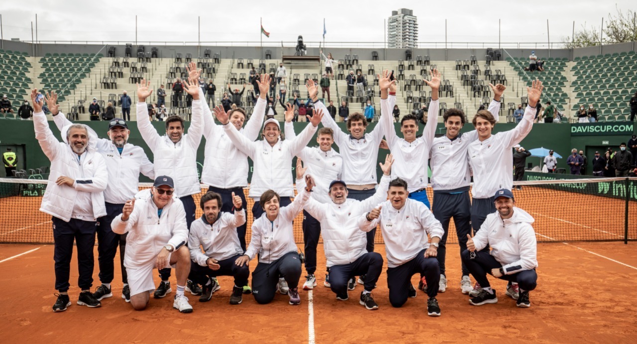 Tenis masculino: EN LA COPA DAVIS, ARGENTINA VENCIÓ A BIELORRUSIA