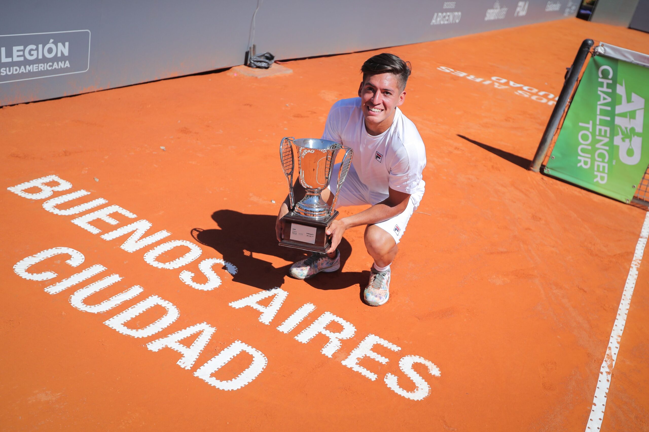 Tenis masculino: BÁEZ SE CONSAGRA EN EL CHALLENGER DE BUENOS AIRES