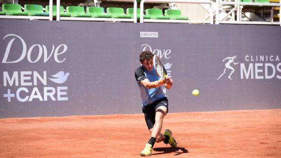 Tenis masculino: AVANCES DEL  CHALLENGER DE SANTIAGO III
