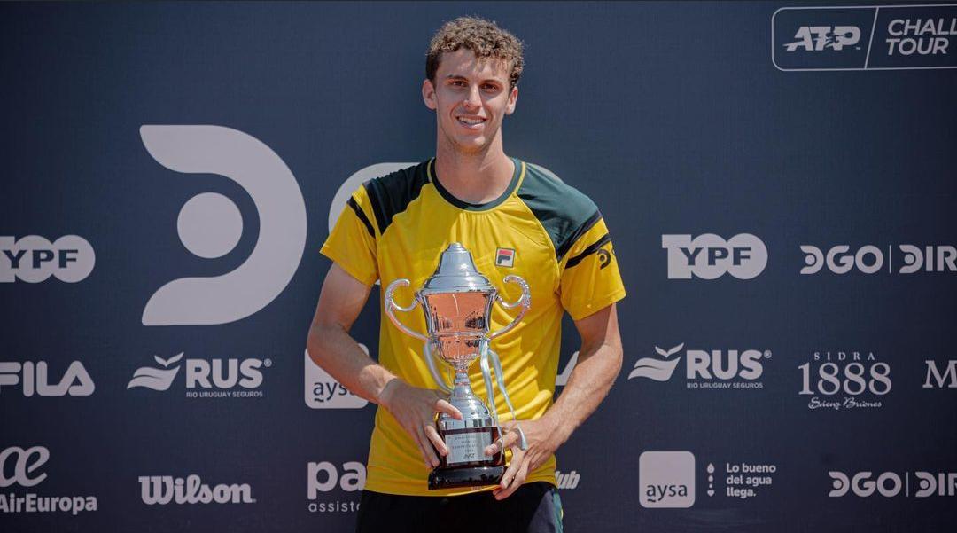 Tenis masculino: SEGUNDA CONQUISTA PARA JUAN MANUEL CERUNDOLO