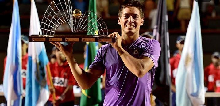 Tenis masculino: SEBASTIÁN BÁEZ SUPERÓ A MARIANO NAVONE EN LA FINAL PARA QUE ARGENTINA BRILLÓ EN EL ABIERTO DE RIO DE JANEIRO