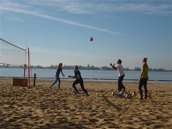 Beach Voley: MARIANO BARACETTI GUÍA A LOS EQUIPOS PARA LA COPA CONTINENTAL
