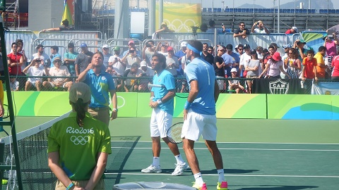 Lee más sobre el artículo JJOO Río 2016 tenis: DEL POTRO Y GONZÁLEZ COMENZARON SU PARTICIPACIÓN CON UNA VICTORIA EN DOBLES