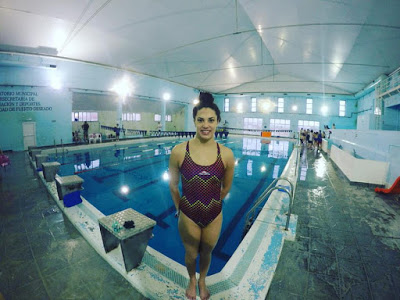 Natación: "HOY ESTOY EN MI MEJOR MOMENTO" SOSTIENE MACARENA CEBALLOS